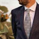Savoia - Jacquard Silk Tie - Black