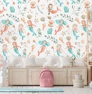 Fairy Flowers - Nursery Wall Decor Wallpapers