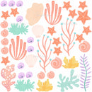 Mermaids and Ocean Foliage - Nursery Wall Decals