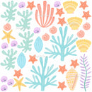 Mermaids and Ocean Foliage - Nursery Wall Decals