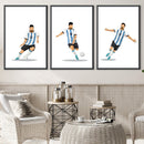 Messi Angles Canvas