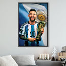 Messi the Saviour Canvas