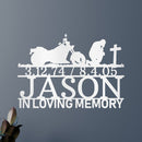 Motorcycle Remembrance Personalized Gifts - Custom Metal Sign