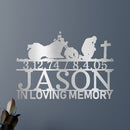 Motorcycle Remembrance Personalized Gifts - Custom Metal Sign