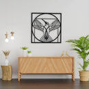 Metal Hummingbird Decor