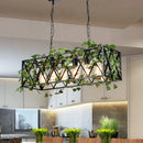 Metal Island Pendant Antique Black