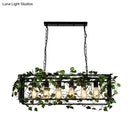 Metal Island Pendant Antique Black