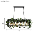 Metal Island Pendant Antique Black