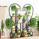 Metal Plant Stand 6-Tier Half Heart