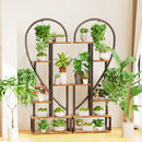 Metal Plant Stand 6-Tier Half Heart