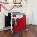 Freestanding Ornate Towel Stand