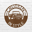 Custom Metal Wall Art - Personalized Truck Sign