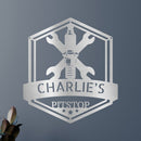 Custom Metal Wall Art - Personalized Garage Sign