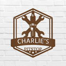 Custom Metal Wall Art - Personalized Garage Sign