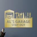Custom Metal Wall Art - Personalized Garage Sign