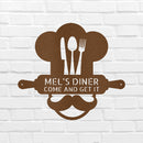 Custom Metal Wall Art - Personalized Kitchen Sign