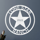 Custom Metal Wall Art - Personalized Texas Sign