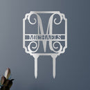 Custom Metal Yard Art - Personalized Garden Stake