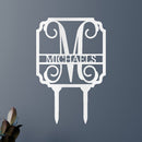Custom Metal Yard Art - Personalized Garden Stake