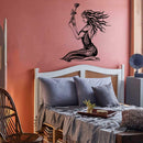 Metal Women Wall Decor
