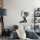 Metal Women Wall Decor