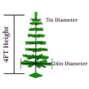 Metallic Green Christmas Tree