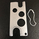Metallic multi color essential oils opener tool for kitchen storage