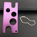 Metallic multi color essential oils opener tool for kitchen storage