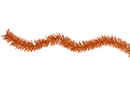 Metallic Orange Tinsel Garland