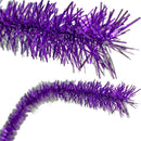Metallic Purple Tinsel Garland