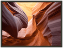Antelope Canyon Print Metal Wall Art – Arizona Slot Canyon Scenic Wall Decor