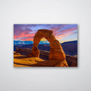Arches National Park Utah Print Metal Wall Art – Red Rock Desert Scenic Wall Decor