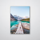 Banff Print Metal Wall Art – Canadian Rocky Mountain National Park Scenic Decor