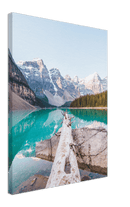 Banff Print Metal Wall Art – Canadian Rocky Mountain National Park Scenic Decor