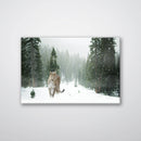 Cheetah In Snow - Print