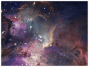Galactic Print Metal Wall Art – Space Galaxy Cosmic Scenic Wall Decor