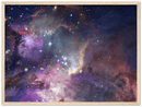 Galactic Print Metal Wall Art – Space Galaxy Cosmic Scenic Wall Decor