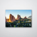 Garden of the Gods Print Metal Wall Art – Colorado Springs Red Rock Scenic Wall Decor