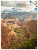 Grand Canyon Print Metal Wall Art – Arizona Natural Wonder Scenic Wall Decor