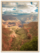 Grand Canyon Print Metal Wall Art – Arizona Natural Wonder Scenic Wall Decor