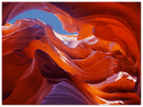 Lower Antelope Canyon Print Metal Wall Art – Arizona Slot Canyon Scenic Wall Decor