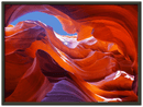 Lower Antelope Canyon Print Metal Wall Art – Arizona Slot Canyon Scenic Wall Decor