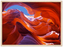 Lower Antelope Canyon Print Metal Wall Art – Arizona Slot Canyon Scenic Wall Decor