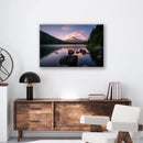 Mount Hood Print Metal Wall Art – Oregon Mountain Pacific Northwest Scenic Decor