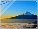 Sunrise Mt. Fuji Print Metal Wall Art – Japan Mountain Scenic Travel Decor