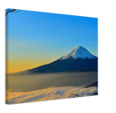 Sunrise Mt. Fuji Print Metal Wall Art – Japan Mountain Scenic Travel Decor