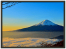 Sunrise Mt. Fuji Print Metal Wall Art – Japan Mountain Scenic Travel Decor