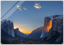 Yosemite Firefall Print Metal Wall Art – California National Park Horsetail Falls Decor