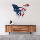 American Flag Eagle Metal Wall Art – Limited Edition Patriotic Home Decor