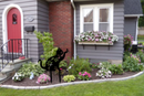 Cat Garden Stake - Metal Art